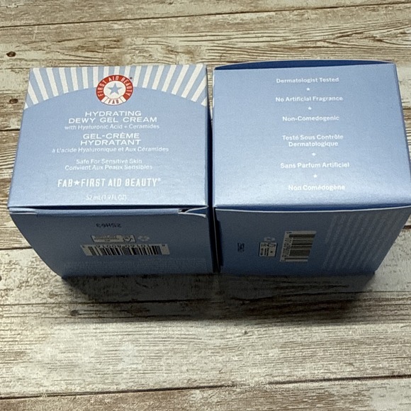 First Aid Beauty Other - 2x First Aid Beauty Hydrating Dewy Gel Cream Hyaluronic Acid + Ceramides 1.9 oz